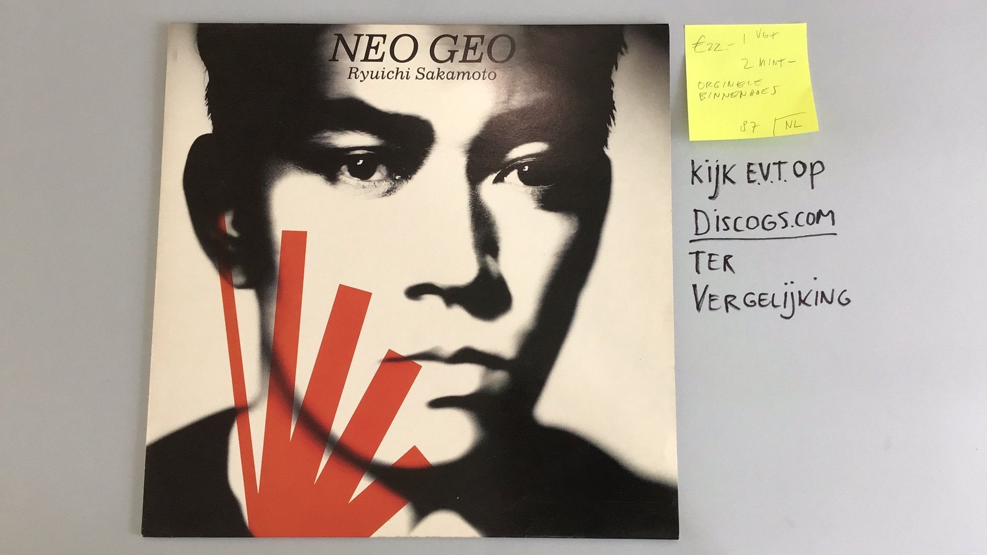 Ryuichi Sakamoto - Neo Geo, Ophalen of Verzenden, Zo goed als nieuw