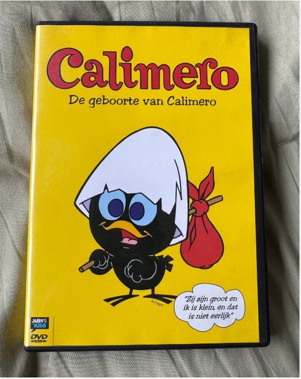 DVD Calimero De geboorte van Calimero, Cd's en Dvd's, Animatie, Alle leeftijden, Ophalen of Verzenden, Zo goed als nieuw