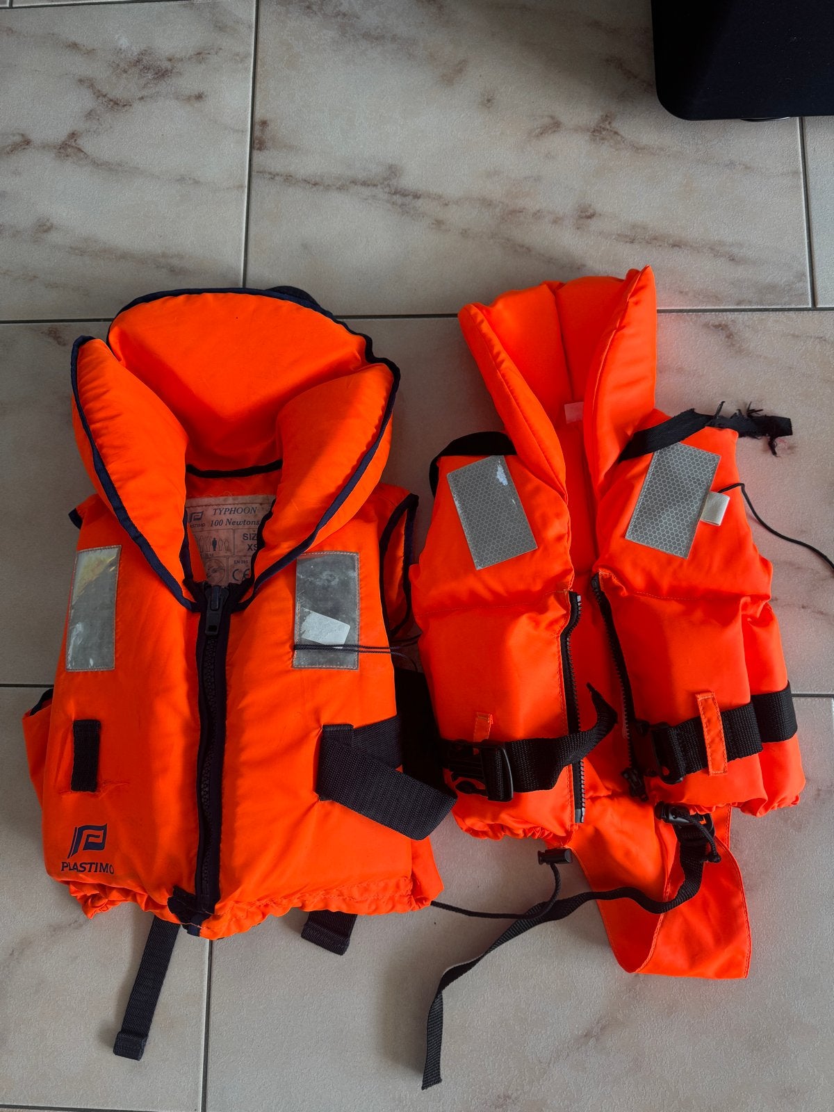 2 x reddingsvest, 100N, voor kinderen (XS), Ophalen of Verzenden, Gebruikt, Overige typen