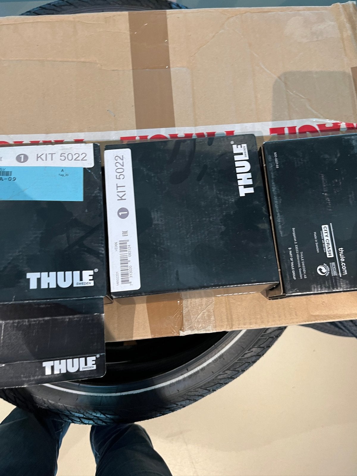 7x Thule 5022, Ophalen of Verzenden, Nieuw