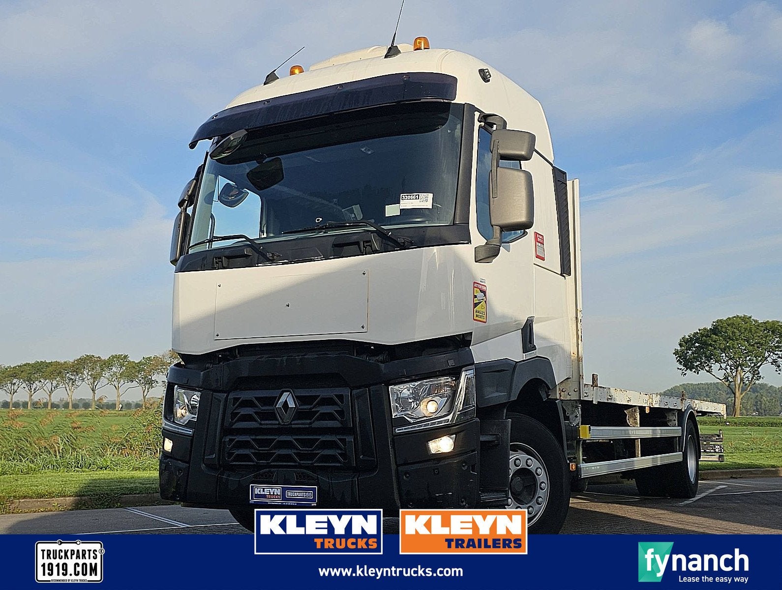 RENAULT C 380 Platform Pritsche Plateau 4x2 21Ton, Auto's, Automaat, Euro 6, Renault, Stoelverwarming