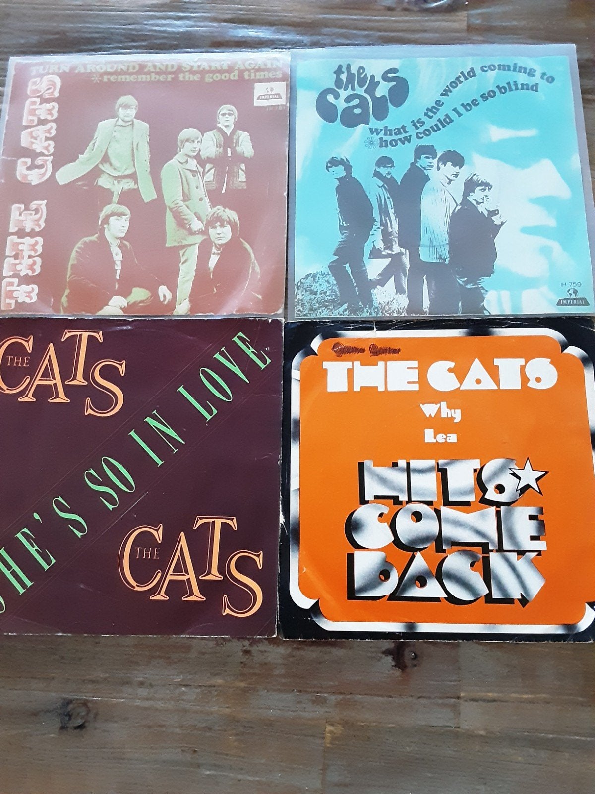 THE CATS SINGLES PALING POP., Ophalen of Verzenden