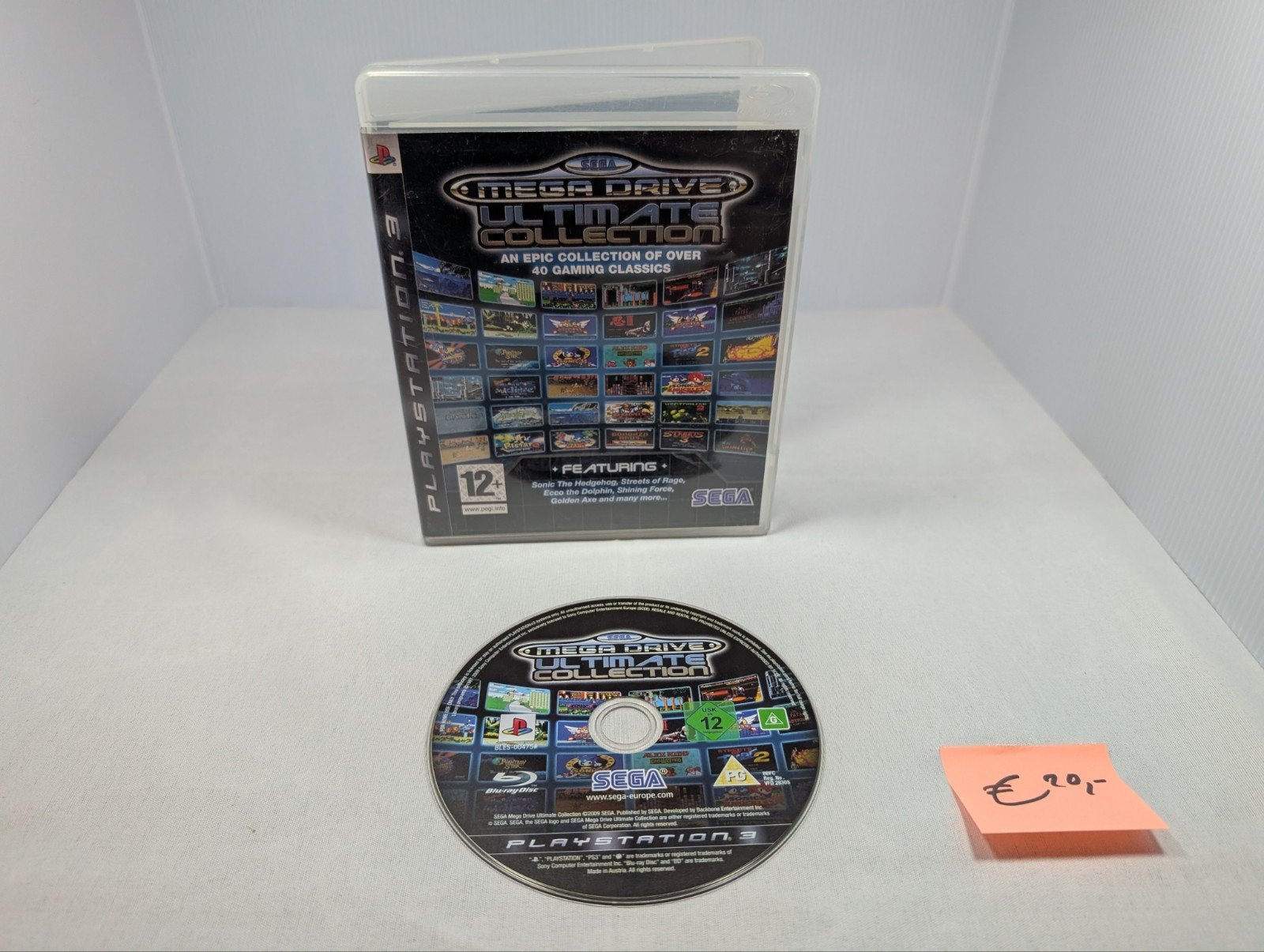 Sega Mega Drive Ultimate Collection PS3, Gebruikt, Overige genres, 1 speler, Ophalen of Verzenden