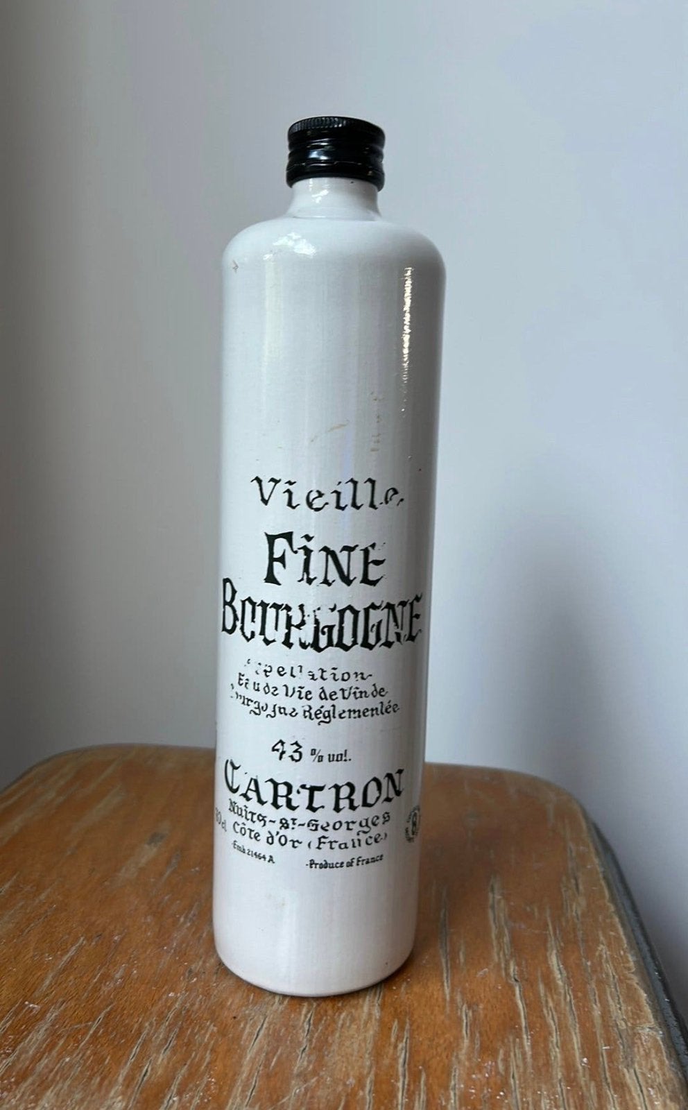 Franse gres fles met letters, Antiek en Kunst, Curiosa en Brocante, Ophalen of Verzenden