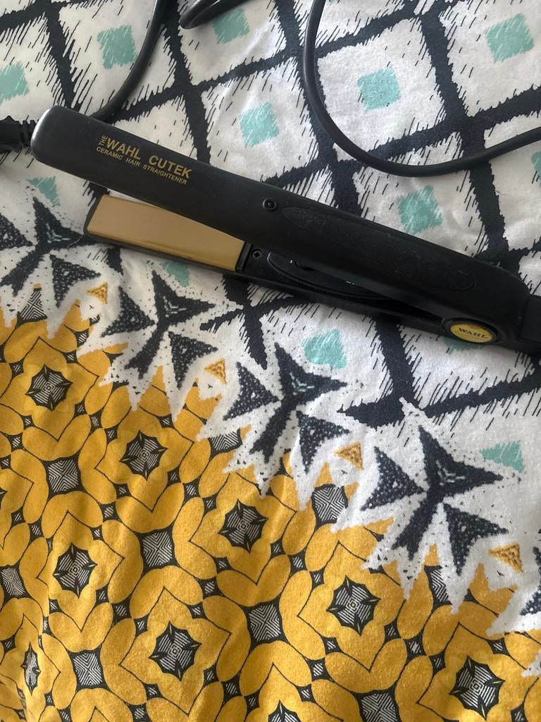 Wahl Cutek Keramische Stijltang - Perfect voor Glad Haar, Ophalen of Verzenden, Gebruikt, Haarverzorging