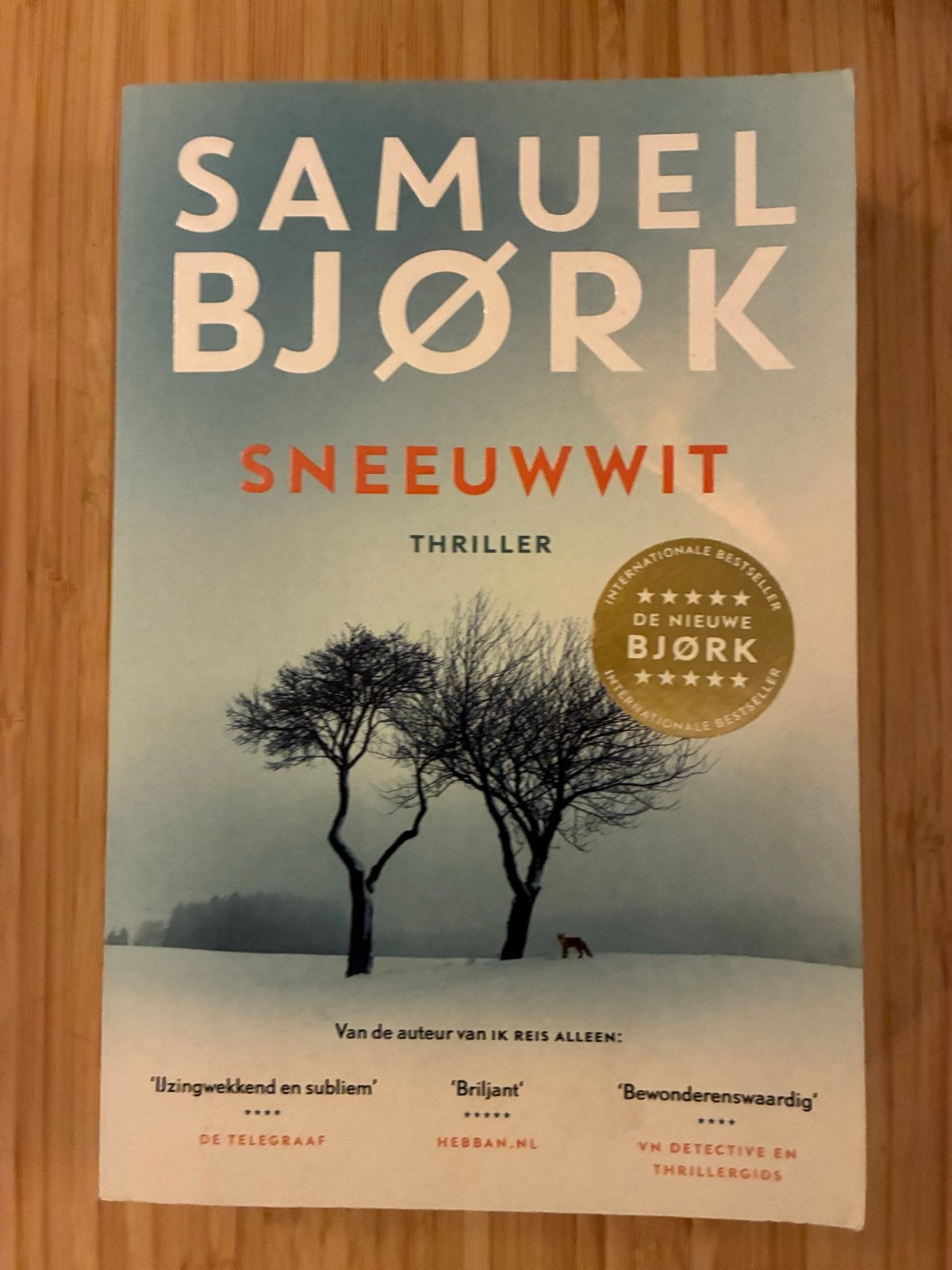 Samuel Bjørk - Sneeuwwit (Thriller), Ophalen of Verzenden, Zo goed als nieuw, Scandinavië