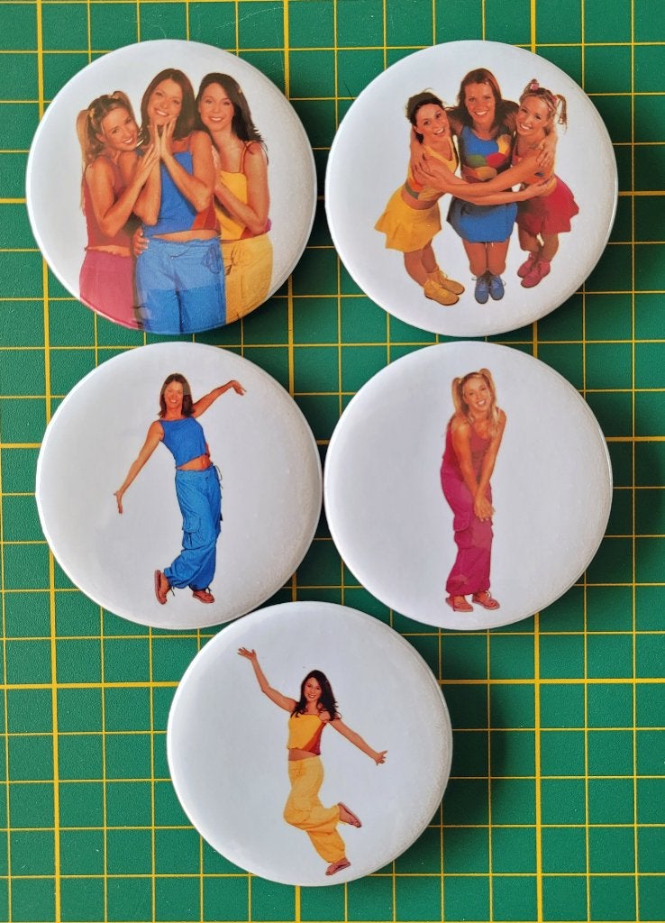 Grote K3 Originals buttons (2), Verzenden, Nieuw, Gebruiksvoorwerp