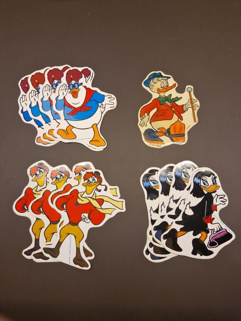 Vintage DuckTales stickers (jaren 80/90) - Disney, Ophalen of Verzenden