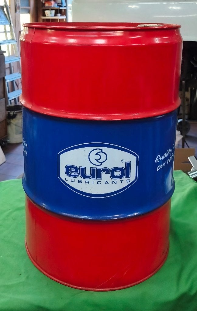 Eurol Olievat 60 Liter - Rood/Blauw, Tuin en Terras, Ophalen of Verzenden, Nieuw, Vuurton