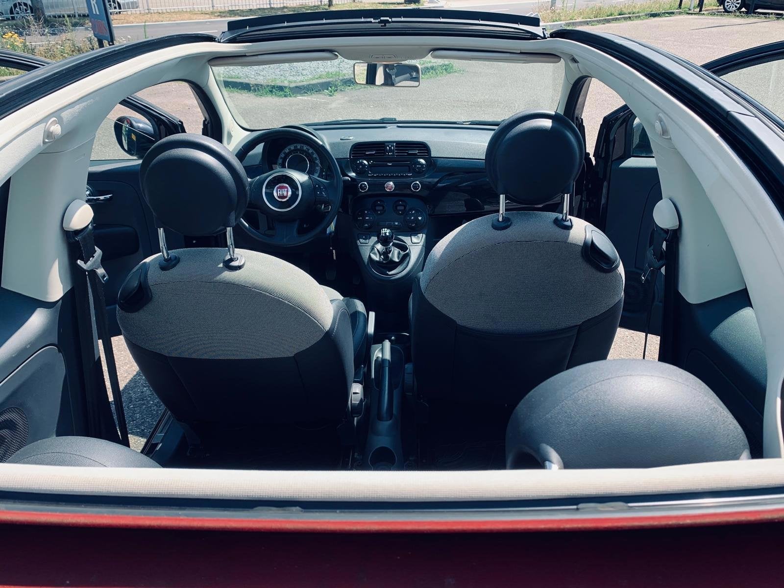Fiat 500 C 1.2 Lounge, Cabrio, Airco, Nieuw APK, Onderhoud, Auto's, Fiat, Voorwielaandrijving, Euro 5, Gebruikt, Cabriolet