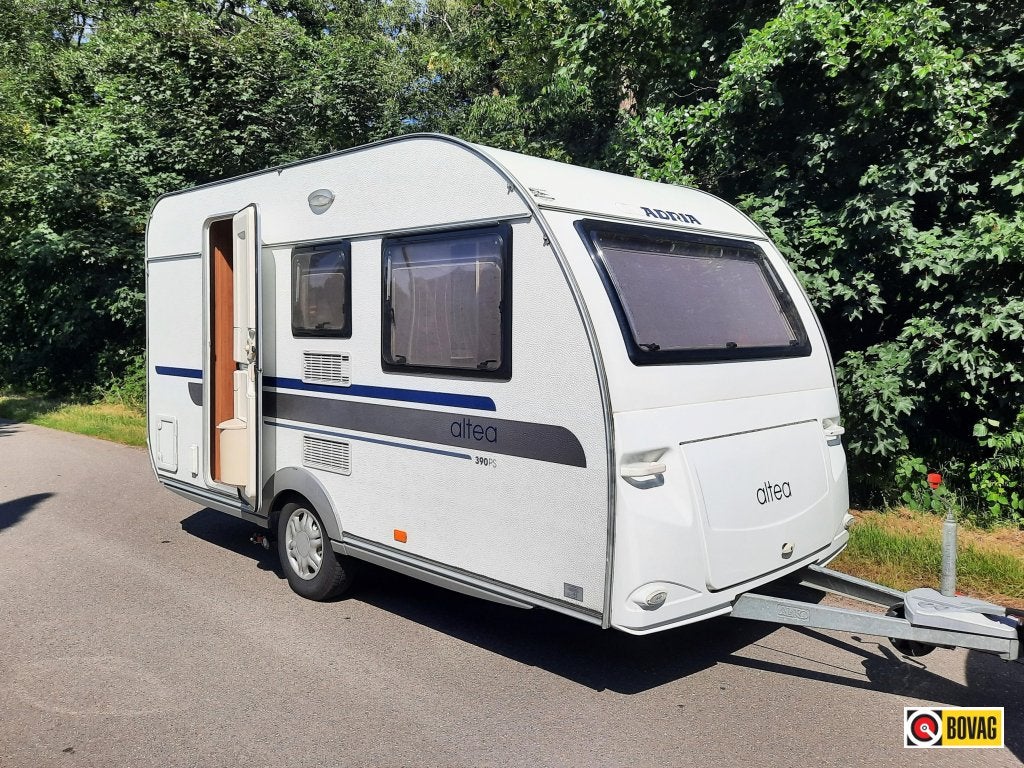 Adria Altea 390 PS Mover Voortent Fietsrek, Schokbreker, Treinzit, 750 - 1000 kg, Adria