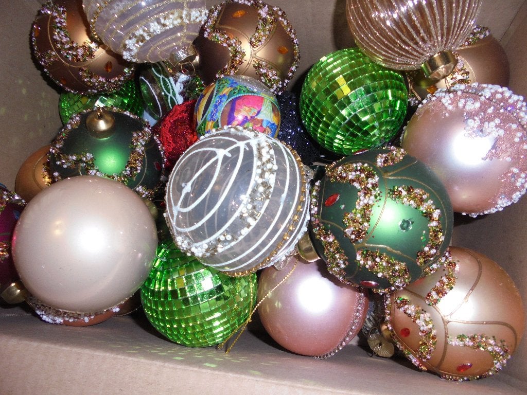 grote kerstballen, Ophalen of Verzenden, Zo goed als nieuw
