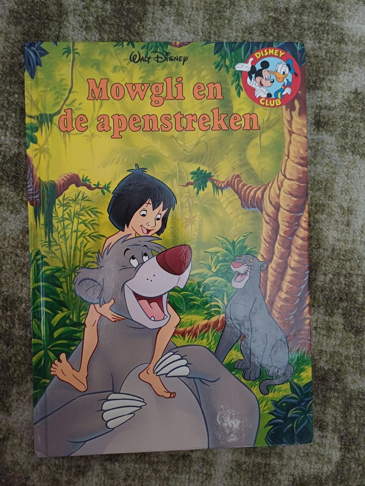 Mowgli en de apenstreken - Disney Boekenclub, Boeken, Ophalen of Verzenden, Gelezen, Disney, Fictie algemeen