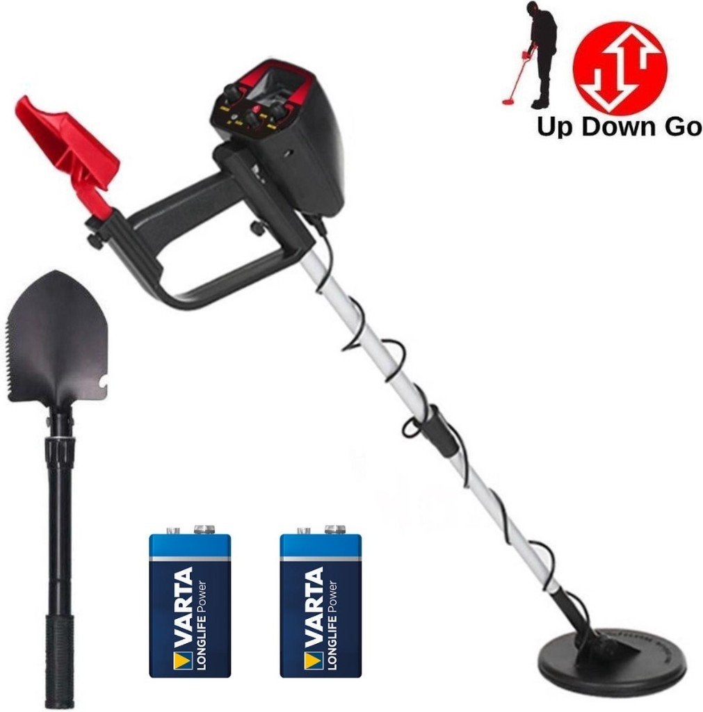 Up Down Go Metaaldetector - Voor Kinderen & Volwassenen, Overige merken, Instelbare gevoeligheid, Meer dan 30 cm, Ophalen of Verzenden