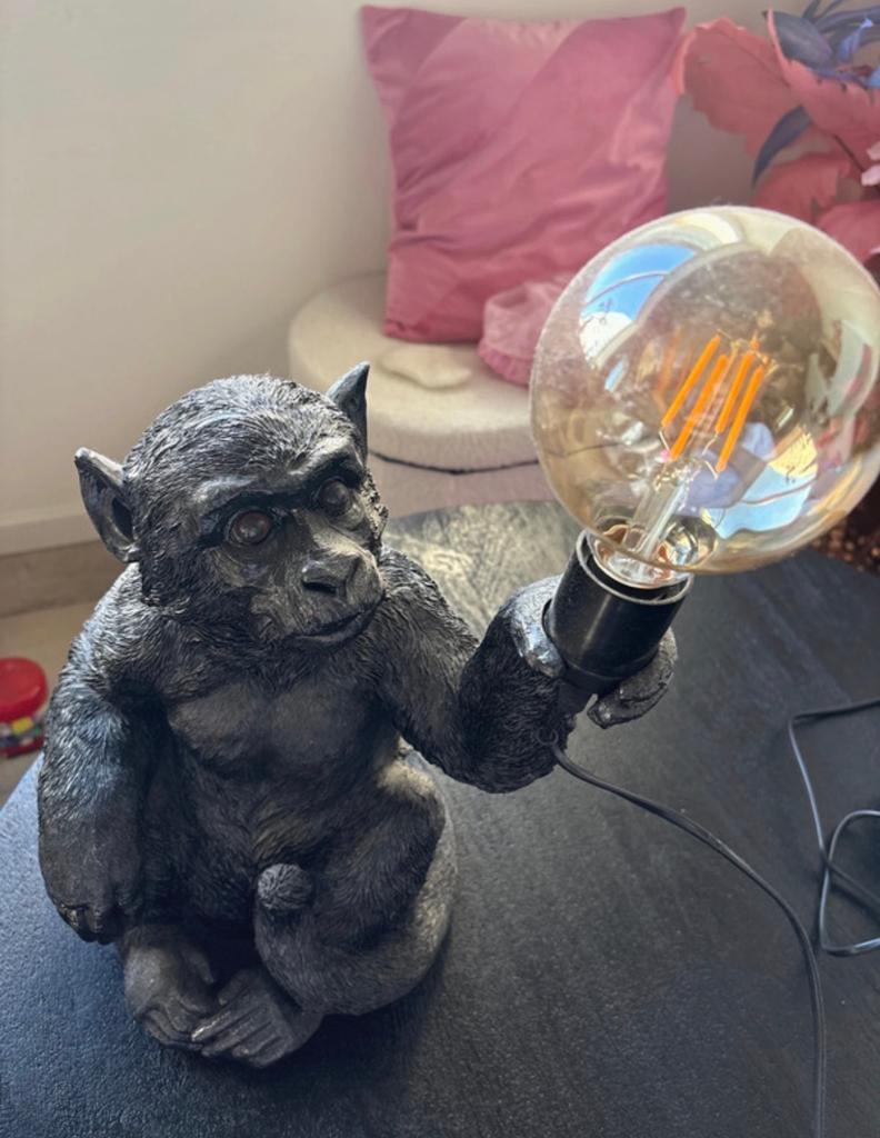Aapjes lamp, Ophalen of Verzenden, Zo goed als nieuw, Overige materialen