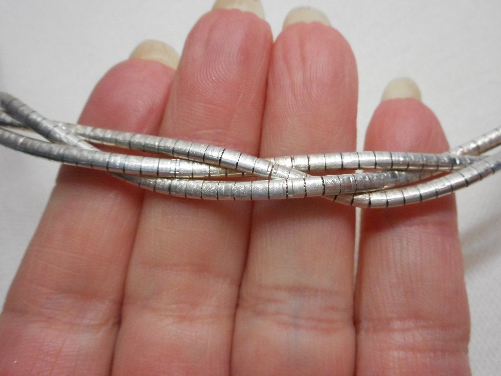 Zilveren zwaar gevlochten vintage collier (spang) nr.604, Sieraden, Tassen en Uiterlijk, Verzenden, Zo goed als nieuw, Zilver