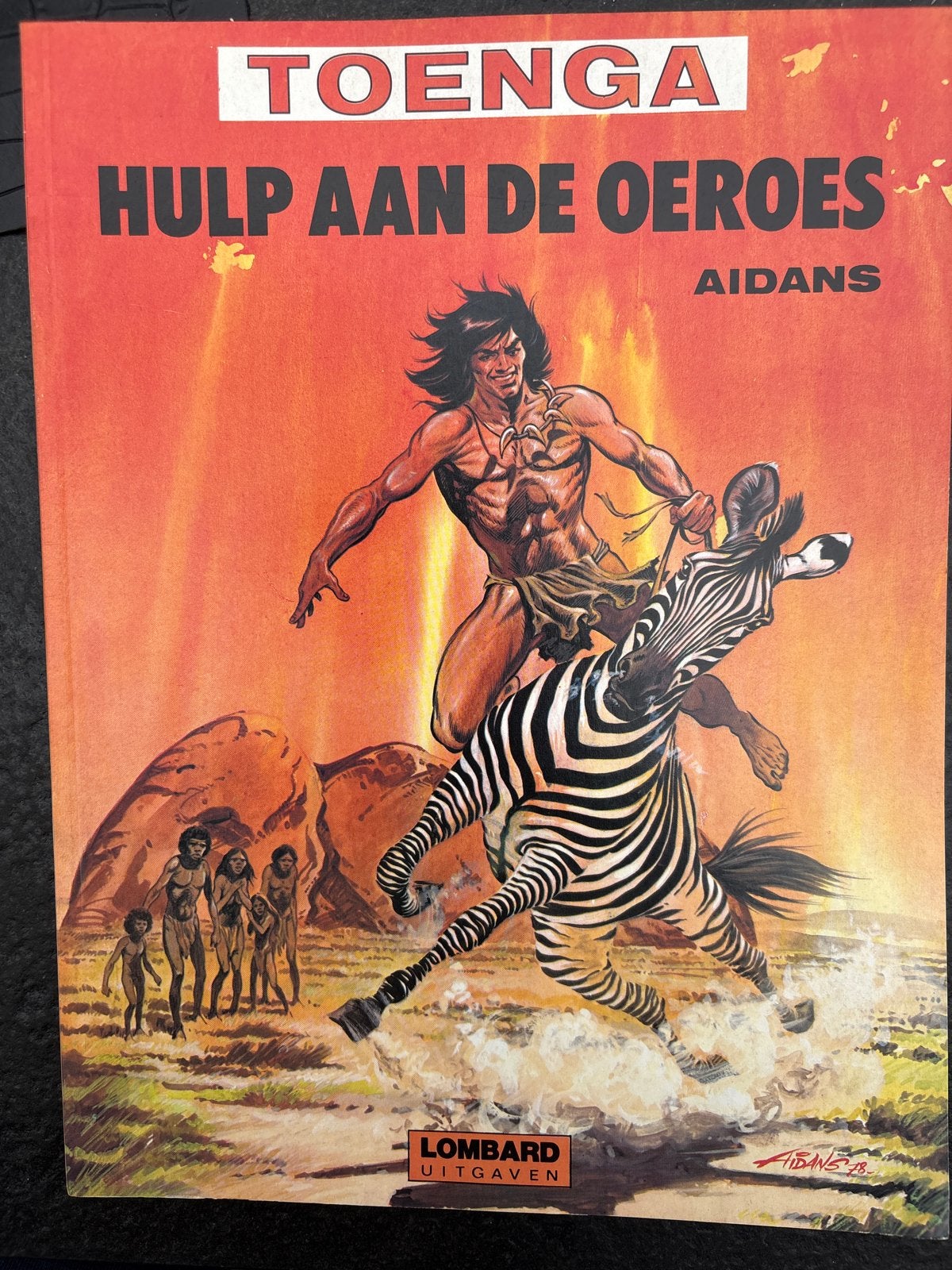 Toenga: Hulp aan de Oeroes, Boeken, Eén stripboek, Ophalen of Verzenden, Gelezen