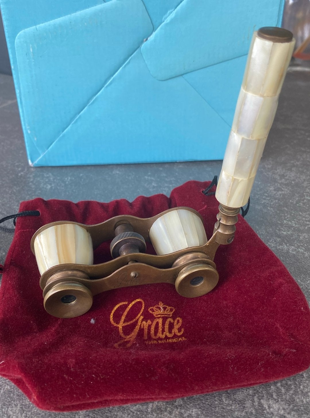 Antieke toneelkijker. Grace, Audio, Tv en Foto, Optische apparatuur | Verrekijkers, Ophalen of Verzenden, Zo goed als nieuw, Minder dan 8x