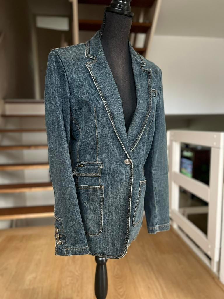 Spijkerjasje van Pauw, Kleding | Dames, Maat 38/40 (M), Blauw, Ophalen of Verzenden, Zo goed als nieuw