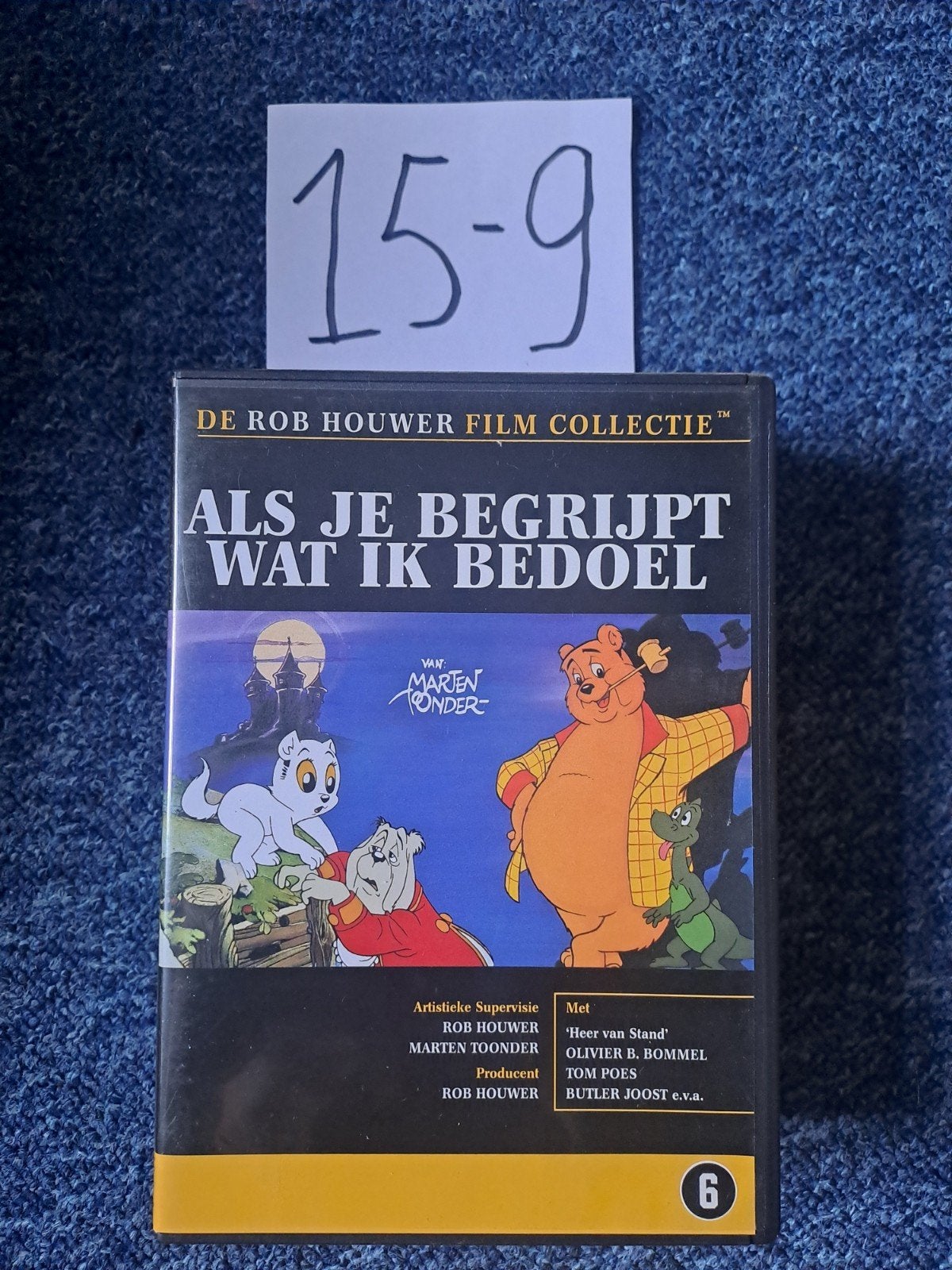 Als Je Begrijpt Wat Ik Bedoel - De Rob Houwer Film Collectie, Europees, Animatie, Alle leeftijden, Zo goed als nieuw