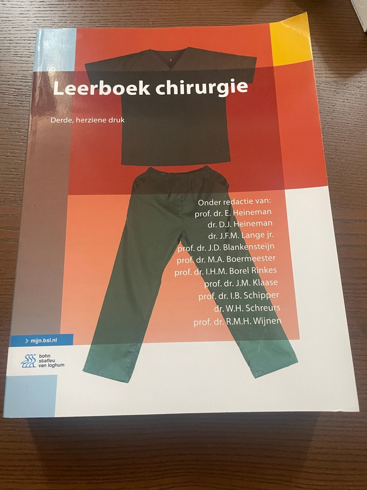 Leerboek Chirurgie - Derde, herziene druk, Boeken, Ophalen of Verzenden, Beta, Zo goed als nieuw, WO