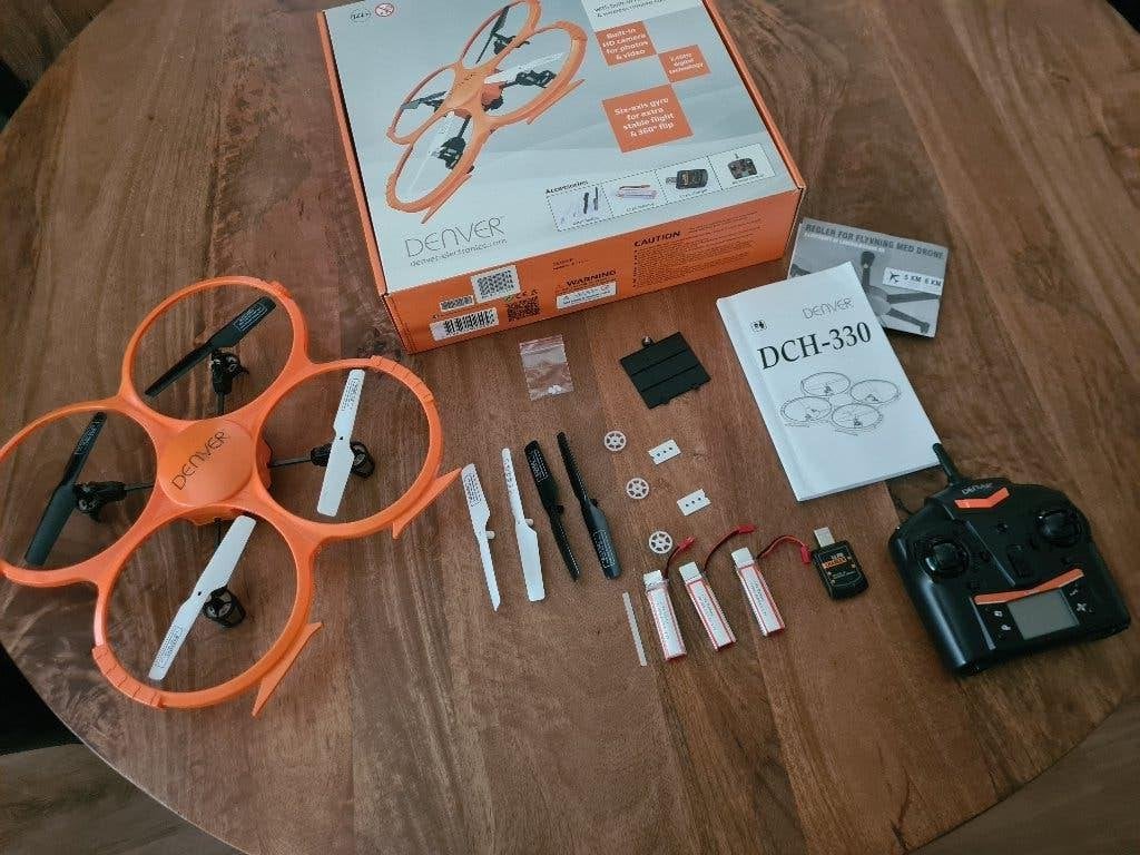 Denver DCH-330 Drone | Beginner Drone, Gebruikt, Cameradrone, Minder dan 100 meter, Standaard kwaliteit