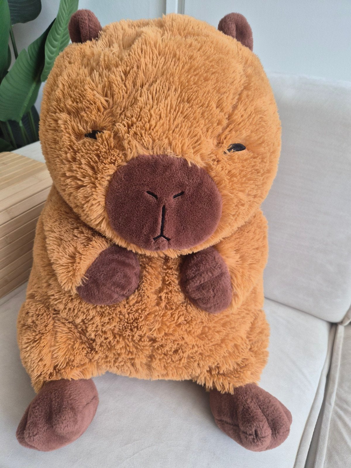 Schattige Capybara Knuffel - Zo goed als nieuw, Overige merken, Overige karakters, Overige typen, Ophalen of Verzenden
