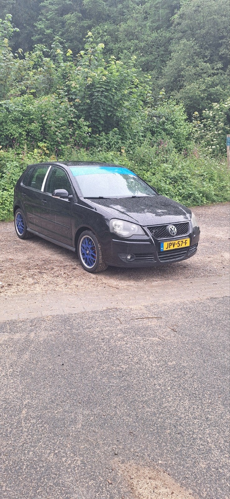 Volkswagen Polo 1.8 20VT GTI, Auto's, Voorwielaandrijving, 4 cilinders, Zwart, Handgeschakeld