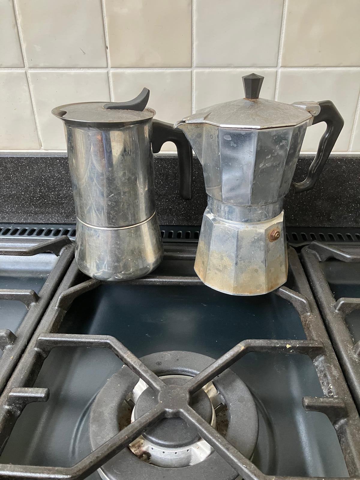 Percolator koffiezetapparaat 2 x, Ophalen, Gebruikt, Koffiemachine