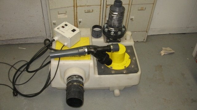 ksb  riool pomp  u7, Ophalen, Zo goed als nieuw, Dompelpomp