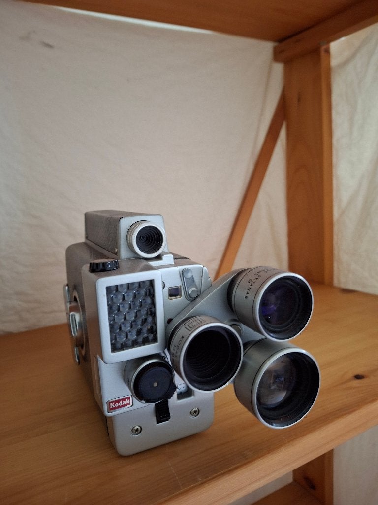 kodak cine automatic turret filmcamera, Ophalen of Verzenden, 8mm, Overige typen