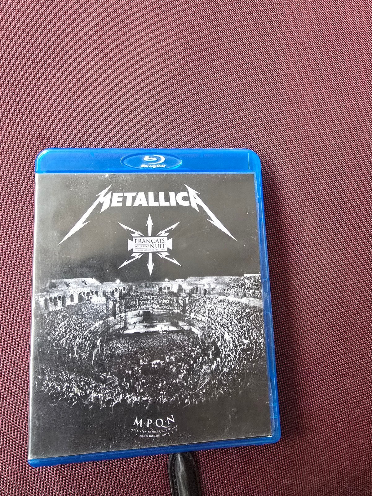 Metallica - Français Pour Une Nuit Blu-ray (Live Nîmes 2009), Muziek en Concerten, Spaans, Concert, Ophalen of Verzenden
