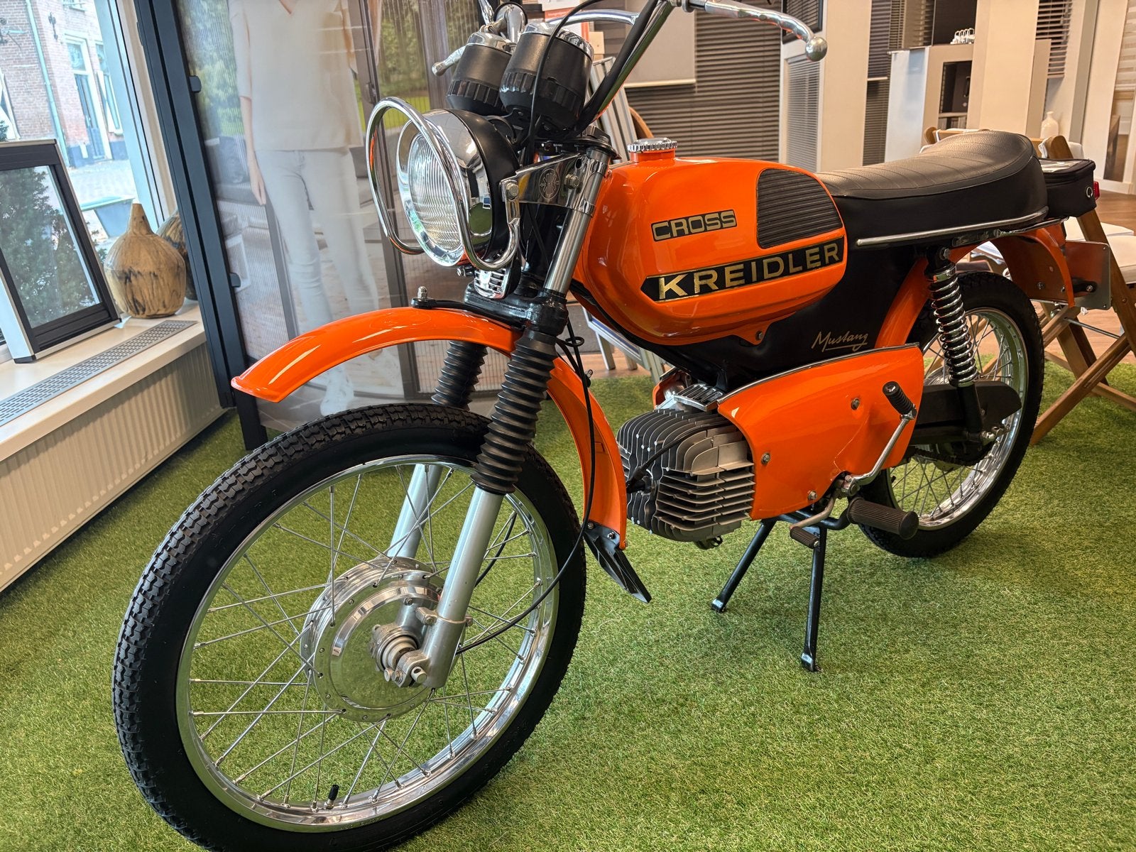 Kreidler 70cc Cross Mustang - in concoursstaat!, Ophalen, Overige modellen, Verheij33@gmail.com, Maximaal 45 km/u