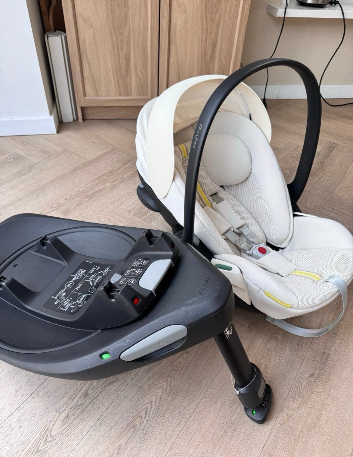 Cybex Cloud Z i-Size autostoel met Isofix base, Kinderen en Baby's, Autostoeltjes, Overige merken, Slaapstand, Ophalen of Verzenden