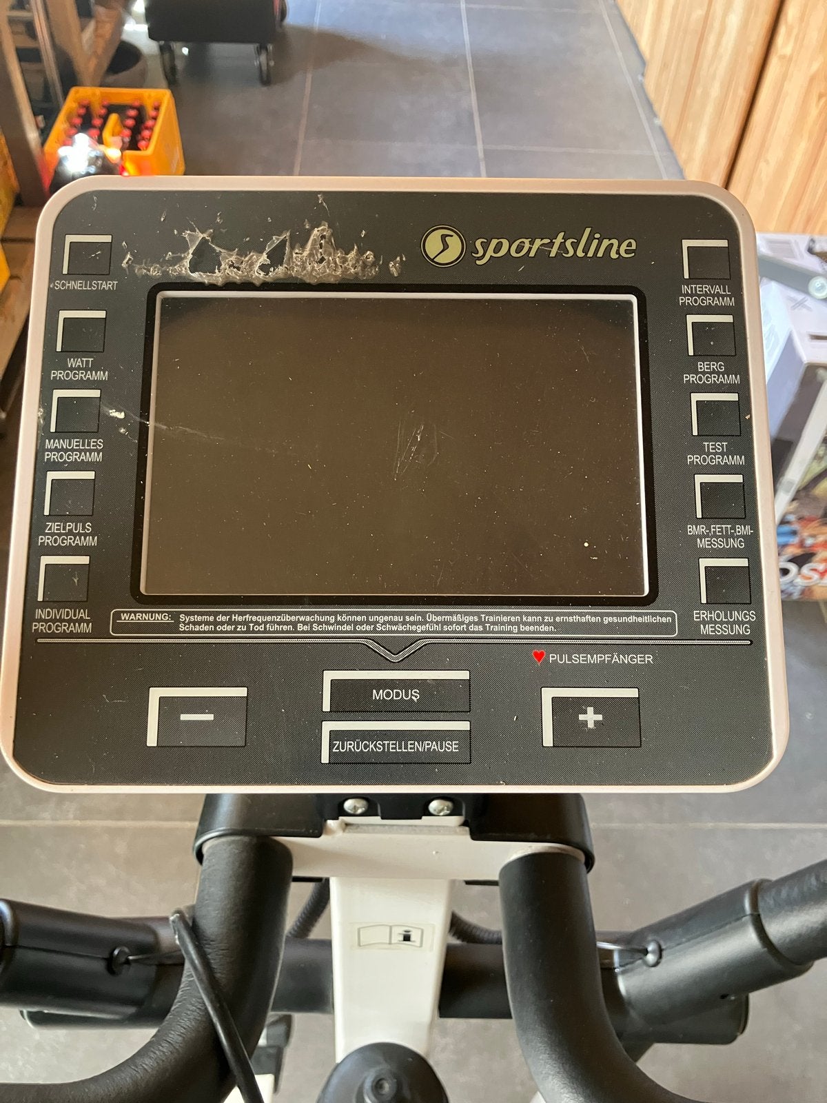 Sportsline Crosstrainer X12.9 - Gebruikt, Sport en Fitness, Ophalen, Gebruikt, Armen, Crosstrainer