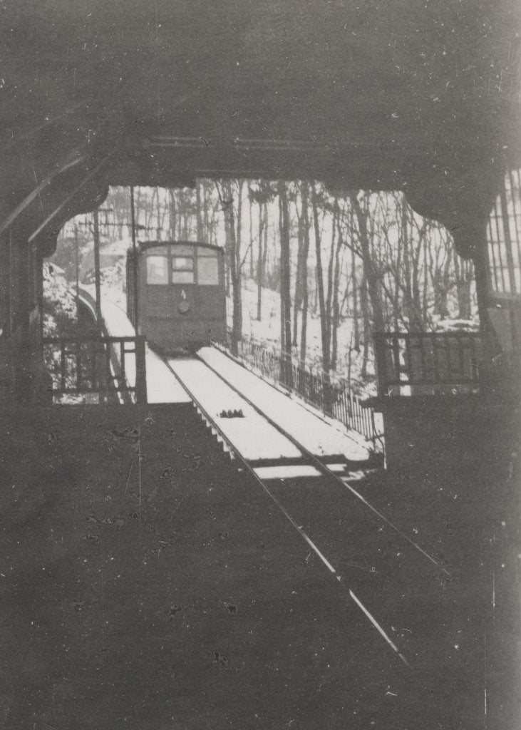 Foto 2 van WOII foto: Duitse tandradbaan in Koningsstuhl 1940.