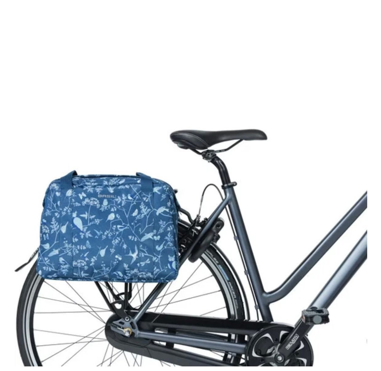 Basil fietstas met vogels.Enkel. Handig om mee te nemen., Ophalen of Verzenden, Nieuw