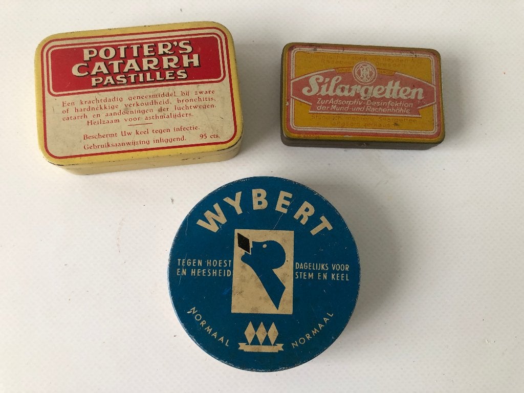 Kleine blikken, Verzamelen, Blikken, Gebruikt, Koek(jes), Ophalen of Verzenden