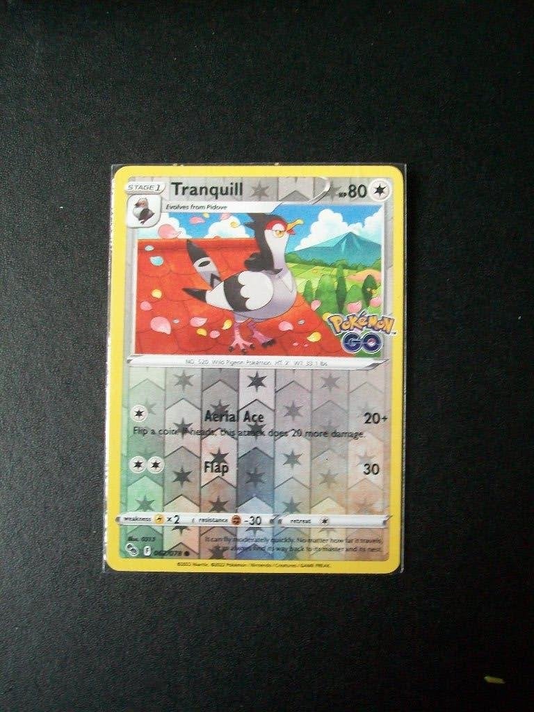 5506: Nieuwe Pokemon GO Kaart holofoil TRANQUILL   (062/078), Verzenden, Nieuw, Losse kaart, Foil