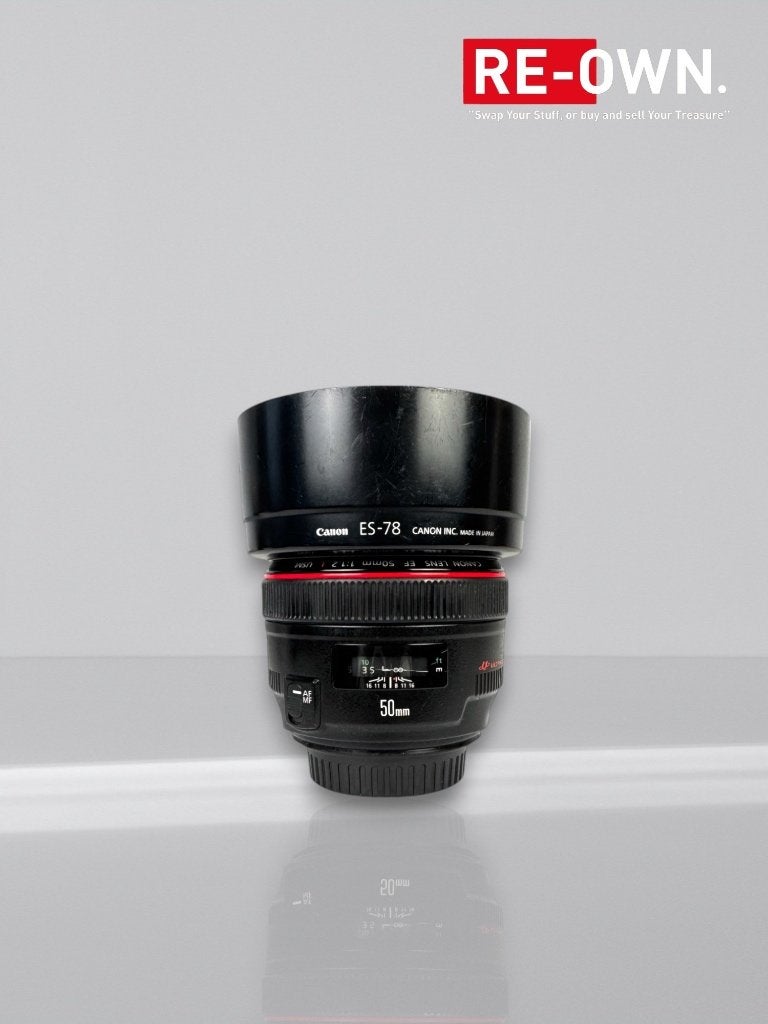 Canon EF 50mm f/1.2L USM (topstaat + doos + garantie)