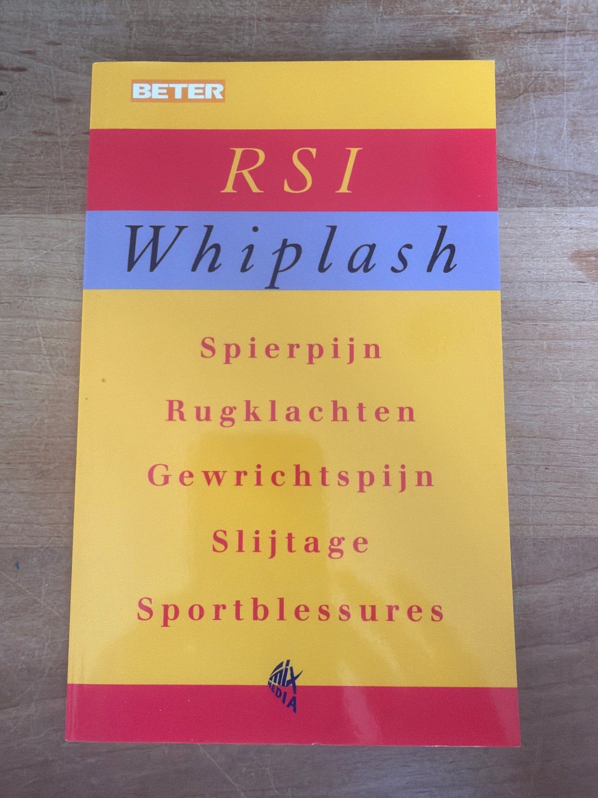 RSI Whiplash: Spierpijn, Rugklachten, Gewrichtspijn, Ophalen of Verzenden, Gelezen, Gezondheid en Conditie