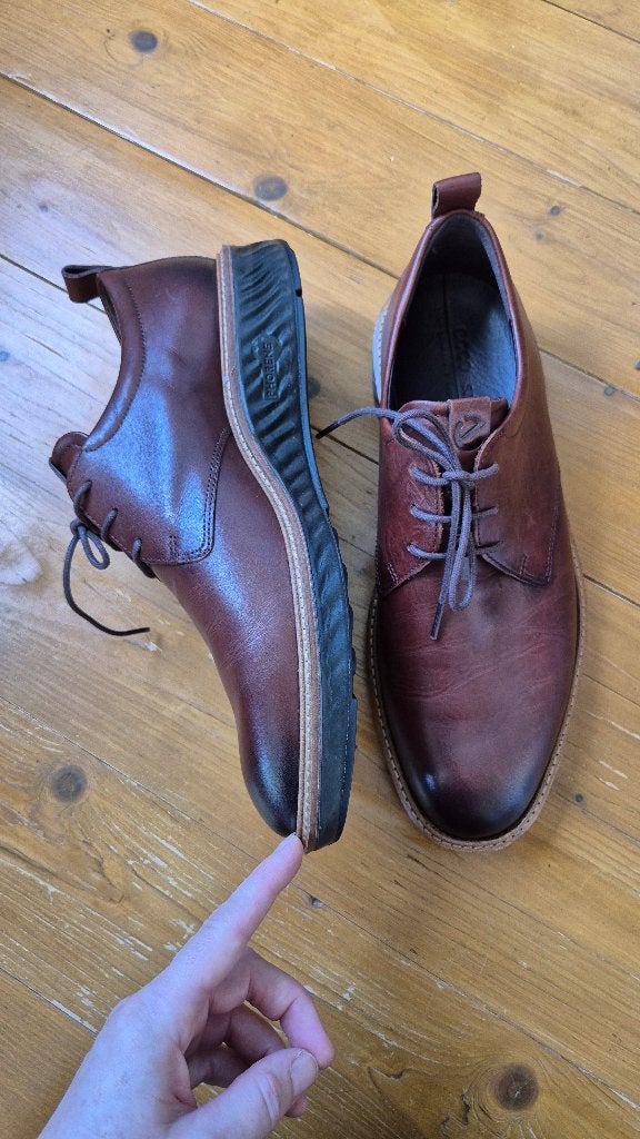 ECCO ST.1 HYBRID Cognac Nette Schoenen Maat 43 Nieuw!, ECCO, Bruin, Nieuw, Ophalen of Verzenden