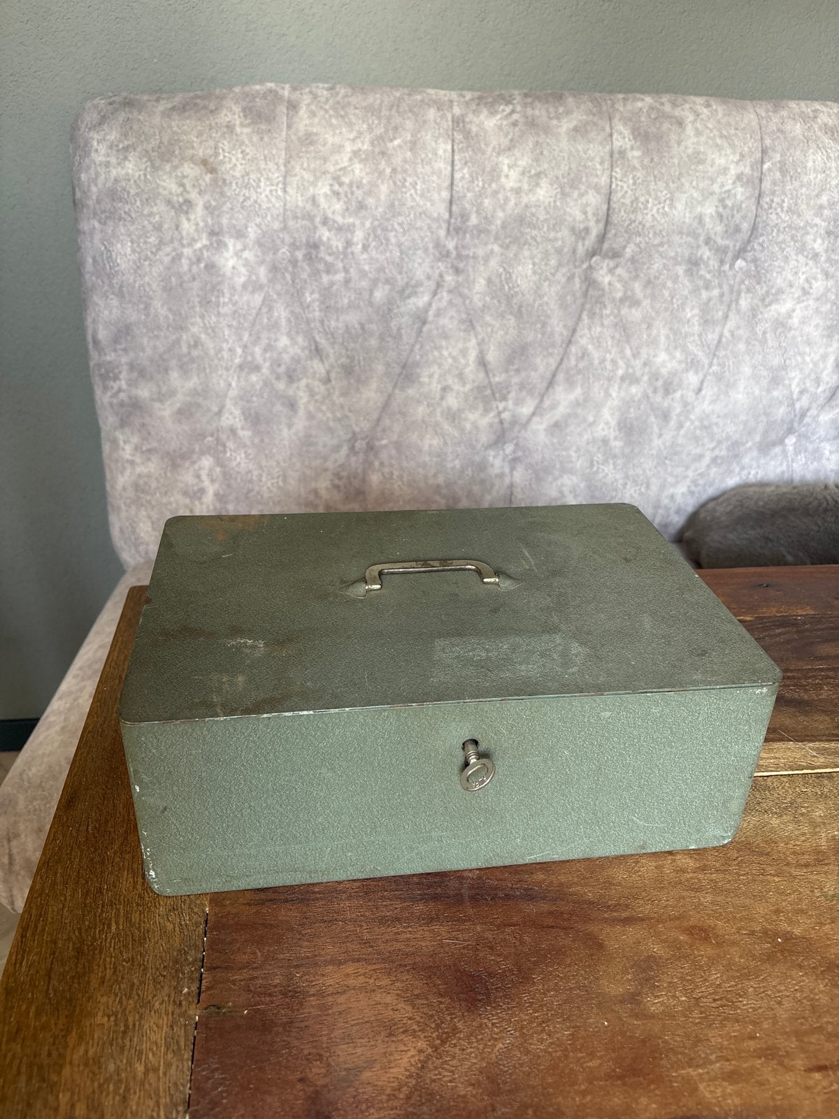 Oude Alfa geldkist - Haarlem Holland - Vintage kluisje, Ophalen