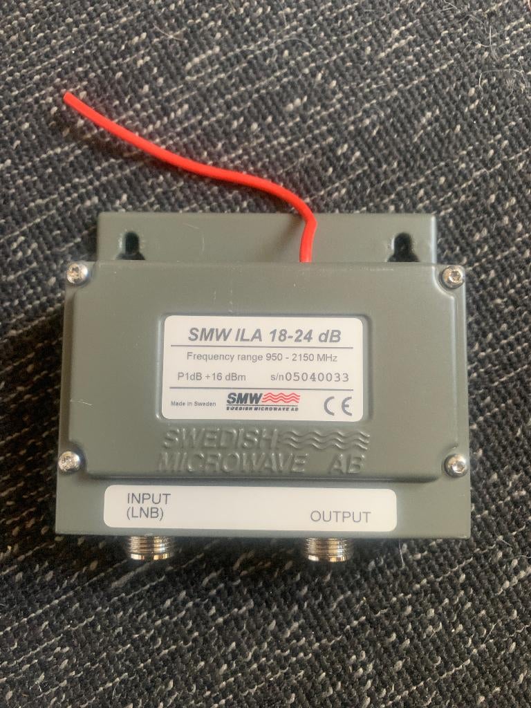 Swedisch Microwave Line Amplifier, Telecommunicatie, Ophalen of Verzenden, Zo goed als nieuw, Zender en Ontvanger