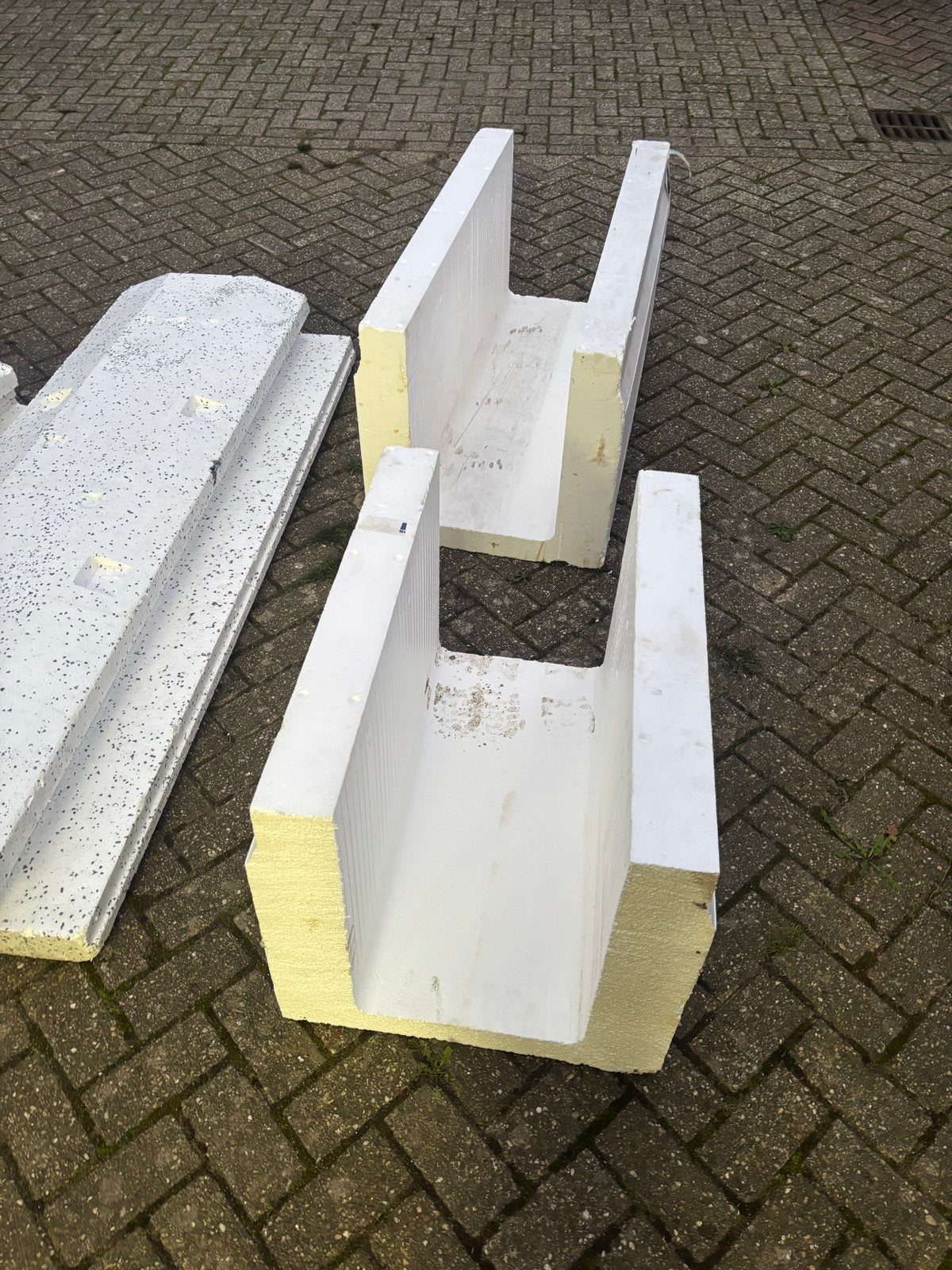 Isolatie delen bekisting, Ophalen, Gebruikt, 12 cm of meer, 15 m² of meer