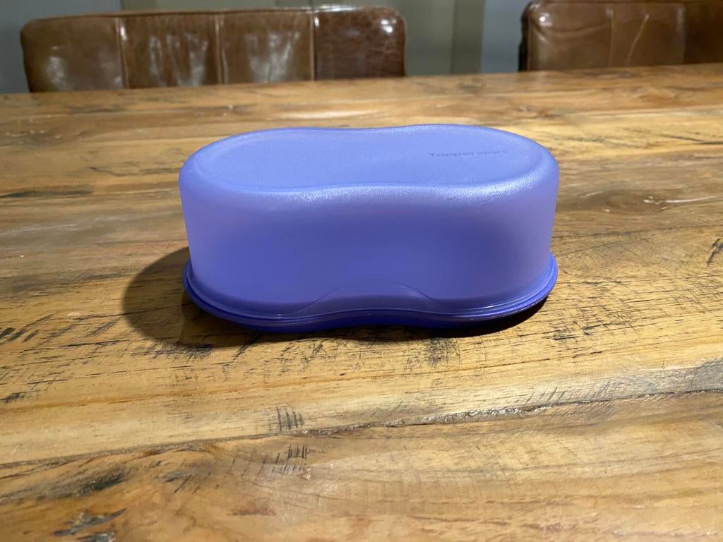 Tupperware botervloot, Huis en Inrichting, Keuken | Tupperware, Ophalen of Verzenden, Blauw, Overige typen