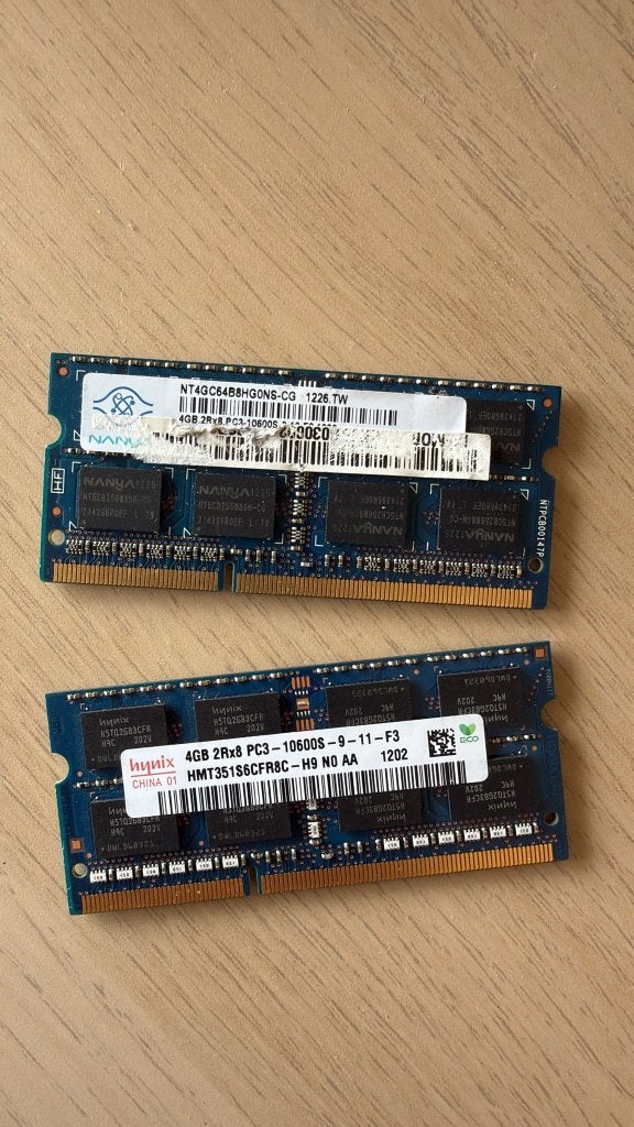 8GB DDR3 Laptop RAM Kit (2 x 4GB) 1333MHz PC3-10600S, 8 GB, Refurbished, DDR3, Ophalen of Verzenden