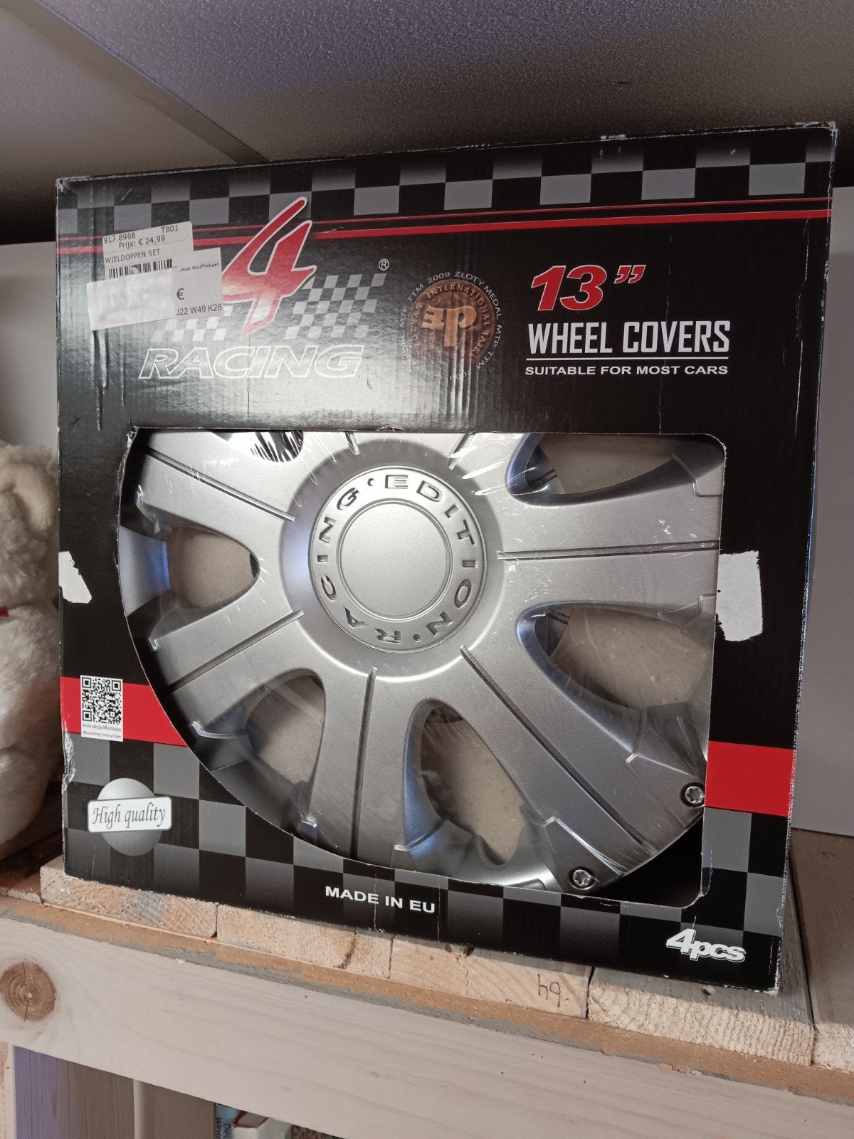 13" wieldoppen set - 4 stuks - Nieuw in doos, Ophalen of Verzenden, A, A, A