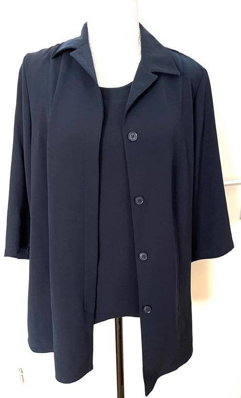 Scarlatti blouse met bijpassende top maat 44 [DM], Ophalen of Verzenden, Zo goed als nieuw, Maat 42/44 (L), Blauw