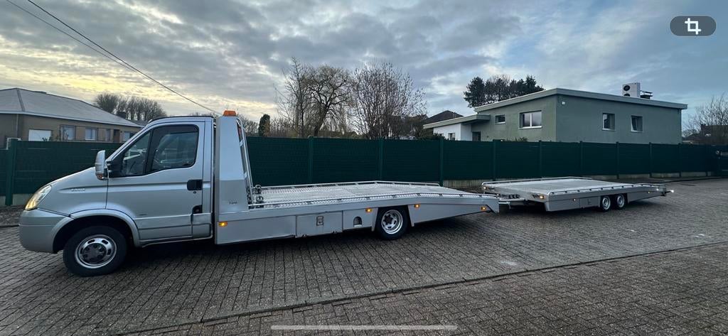 Iveco daily 50c18 tijhof + aanhangwagen tijhof, Ophalen, Nieuw
